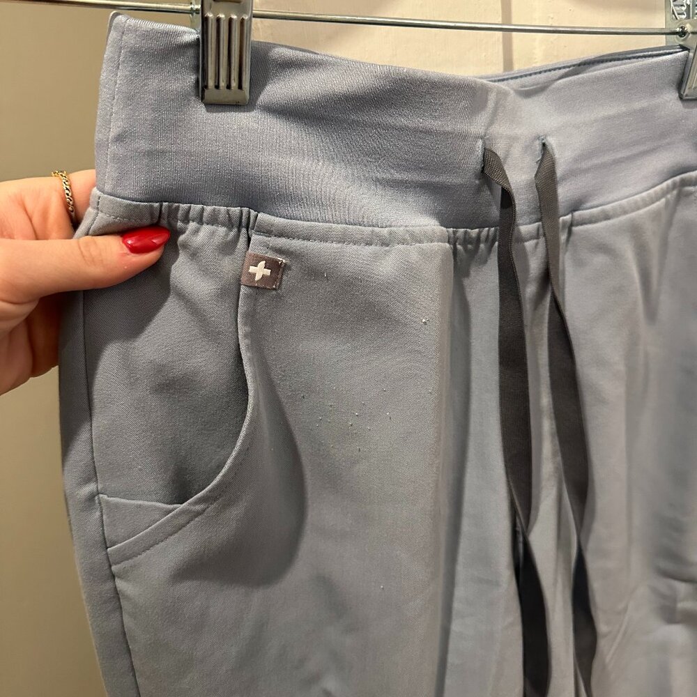 Figs Zamora High Waisted Petite Jogger Scrub Pants